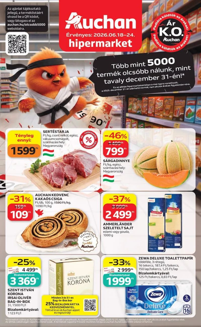Auchan Heti hipermarket ajanlataink – 1. oldal