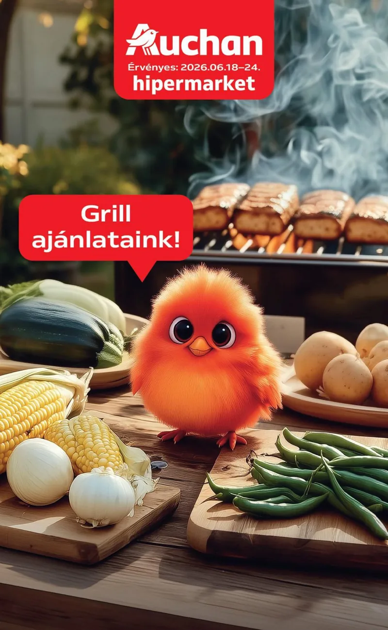 Auchan Grill ajanlataink – 1. oldal