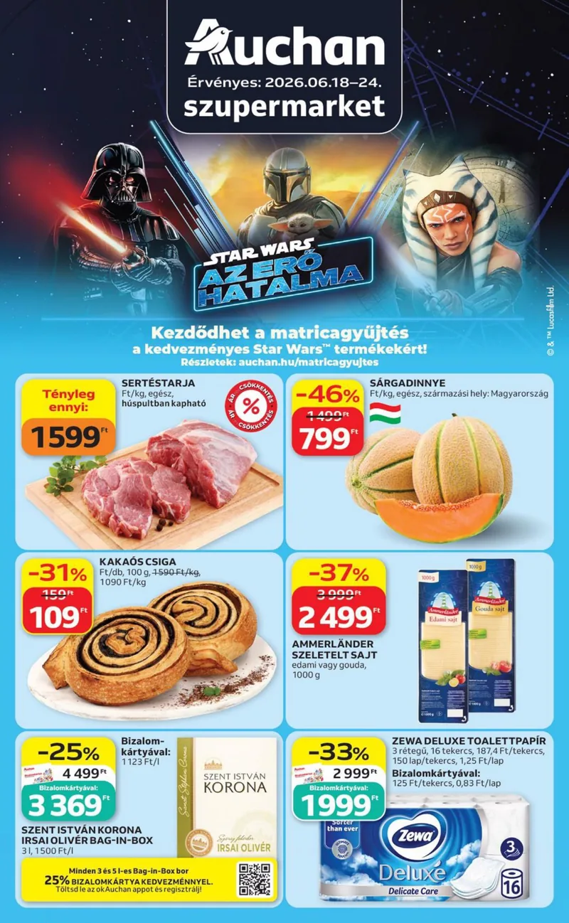 Auchan Heti szupermarket ajanlataink – 1. oldal