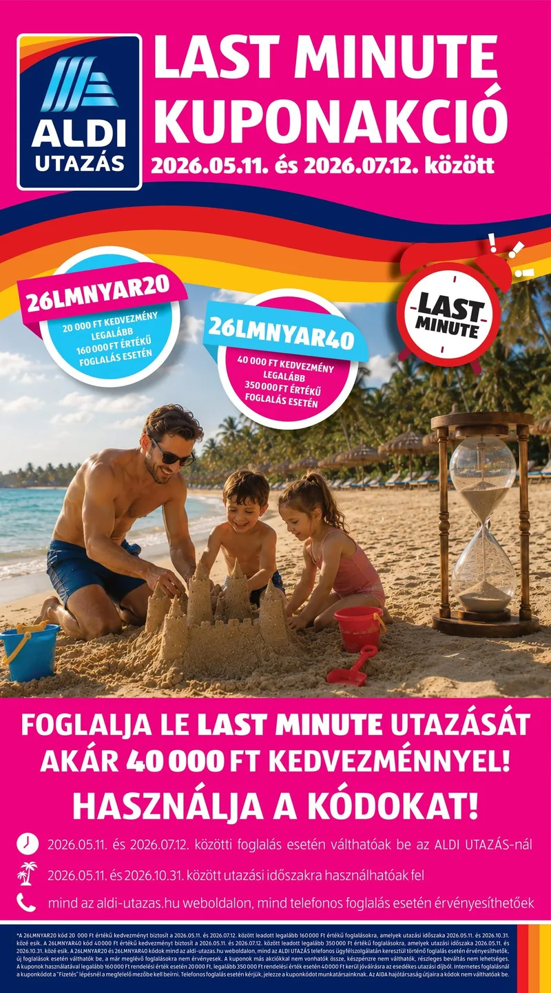 ALDI Utazás – 26. hét – címlap
