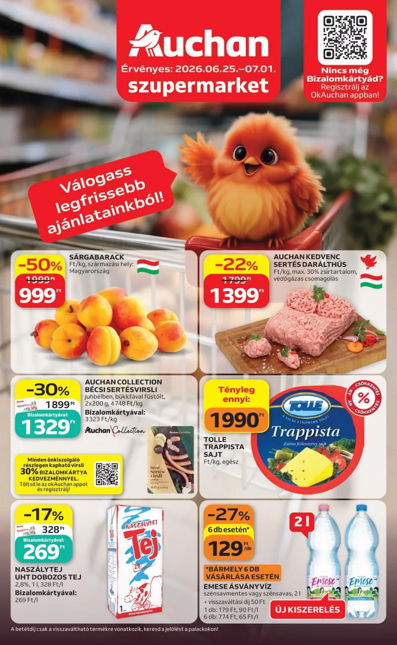 Auchan Heti szupermarket ajanlataink – címlap