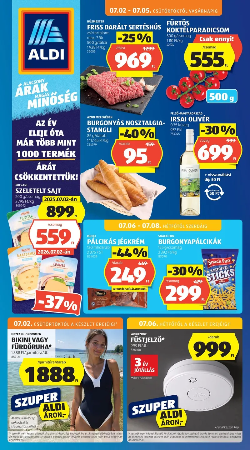 ALDI Akciós újság – 27. hét – címlap