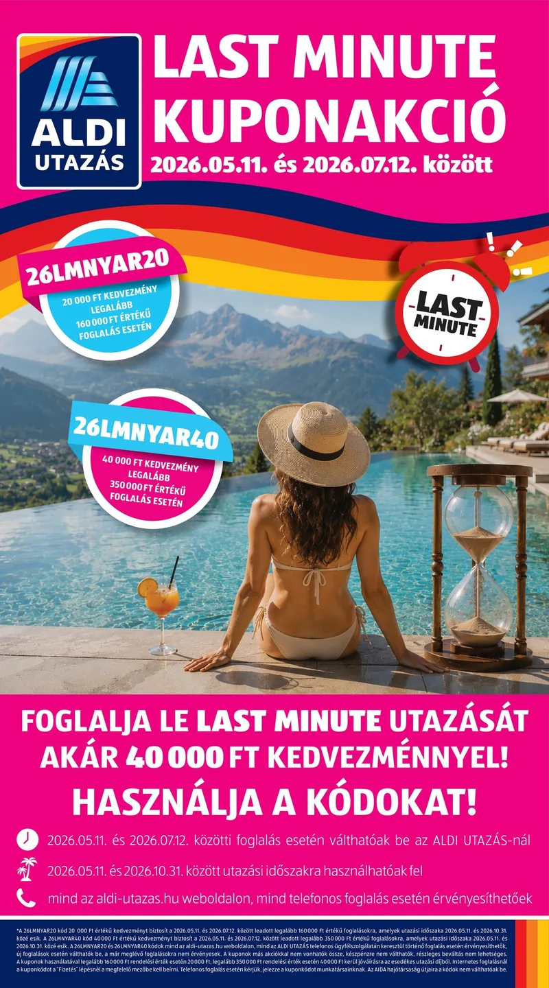 ALDI Utazás – 27. hét – címlap