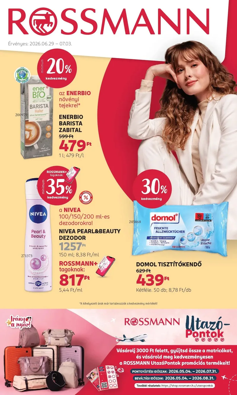 Rossmann Rossmann általános magazin – címlap