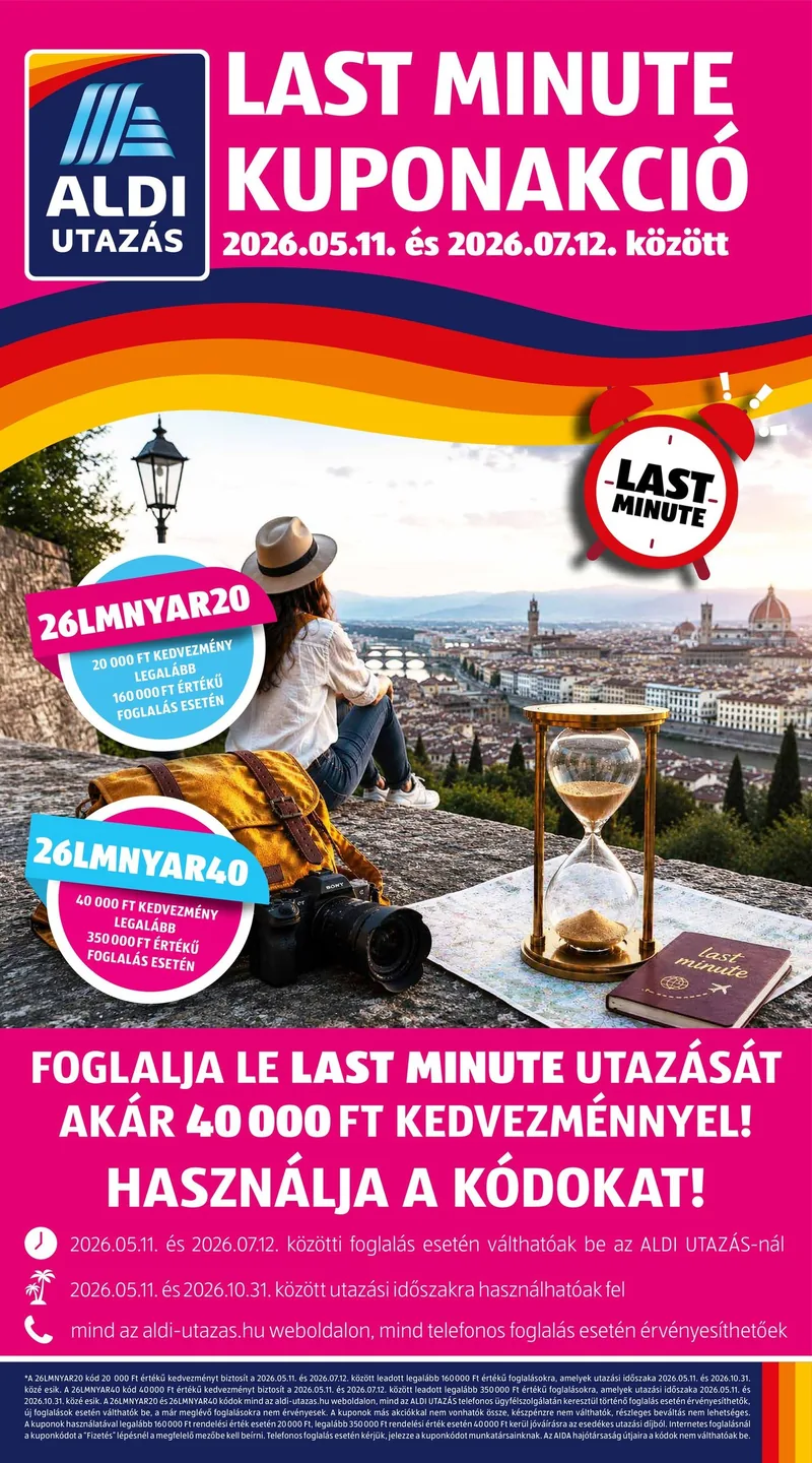ALDI Utazás – 22. hét – címlap