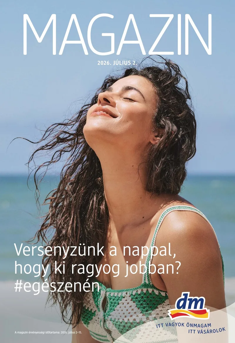 dm dm mindig megéri akciós újság – címlap