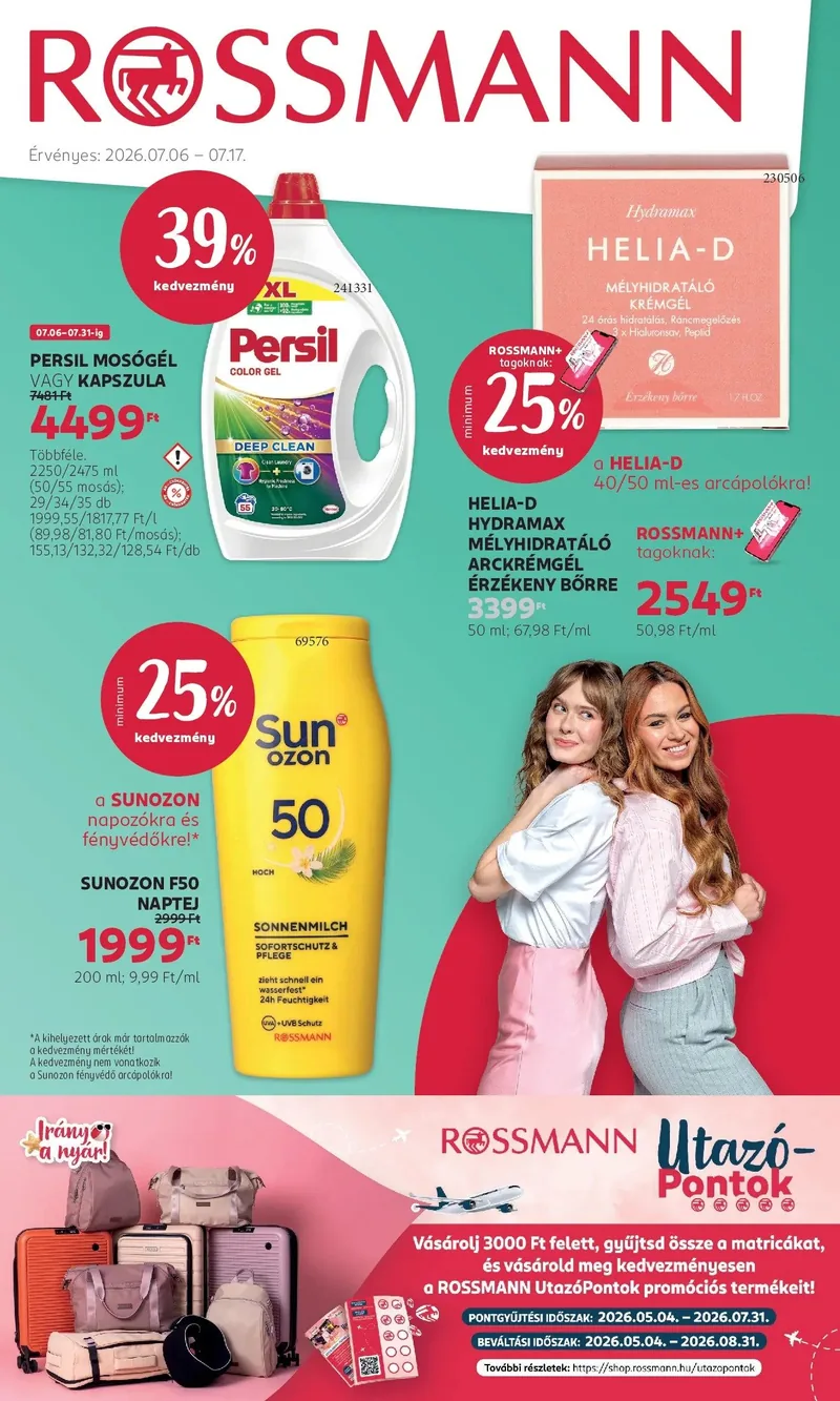 Rossmann Rossmann általános magazin – címlap
