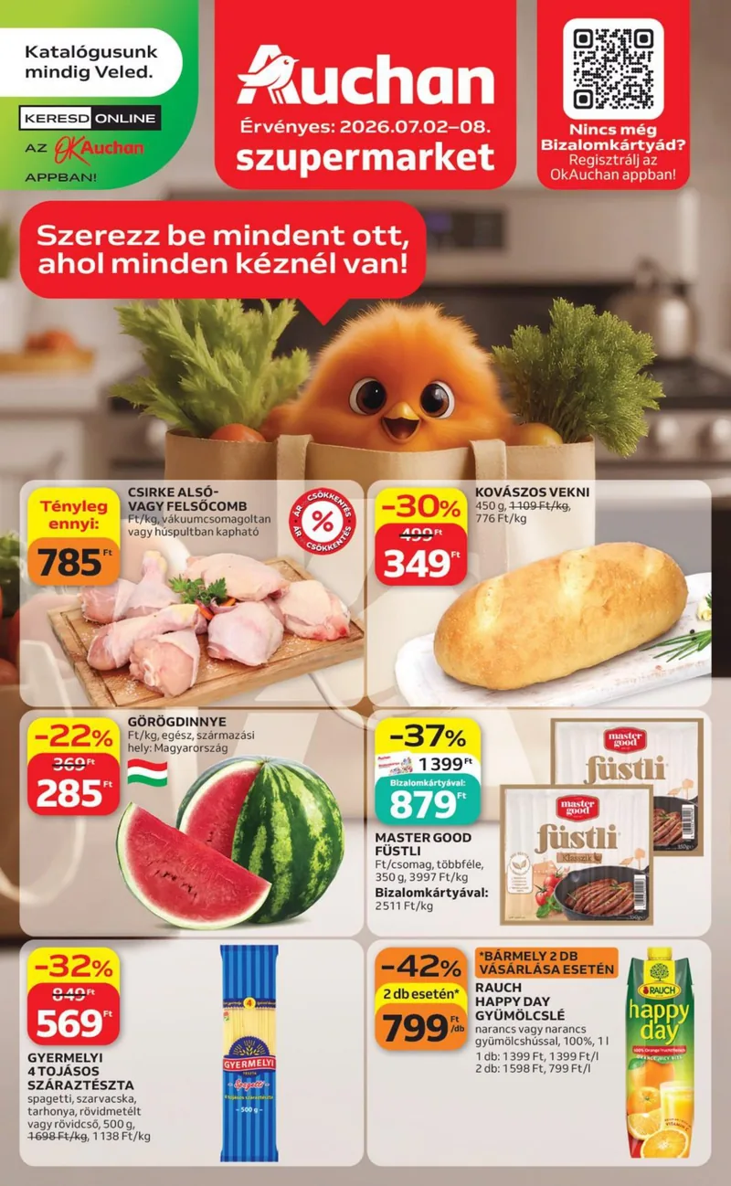 Auchan Heti szupermarket ajanlataink – címlap