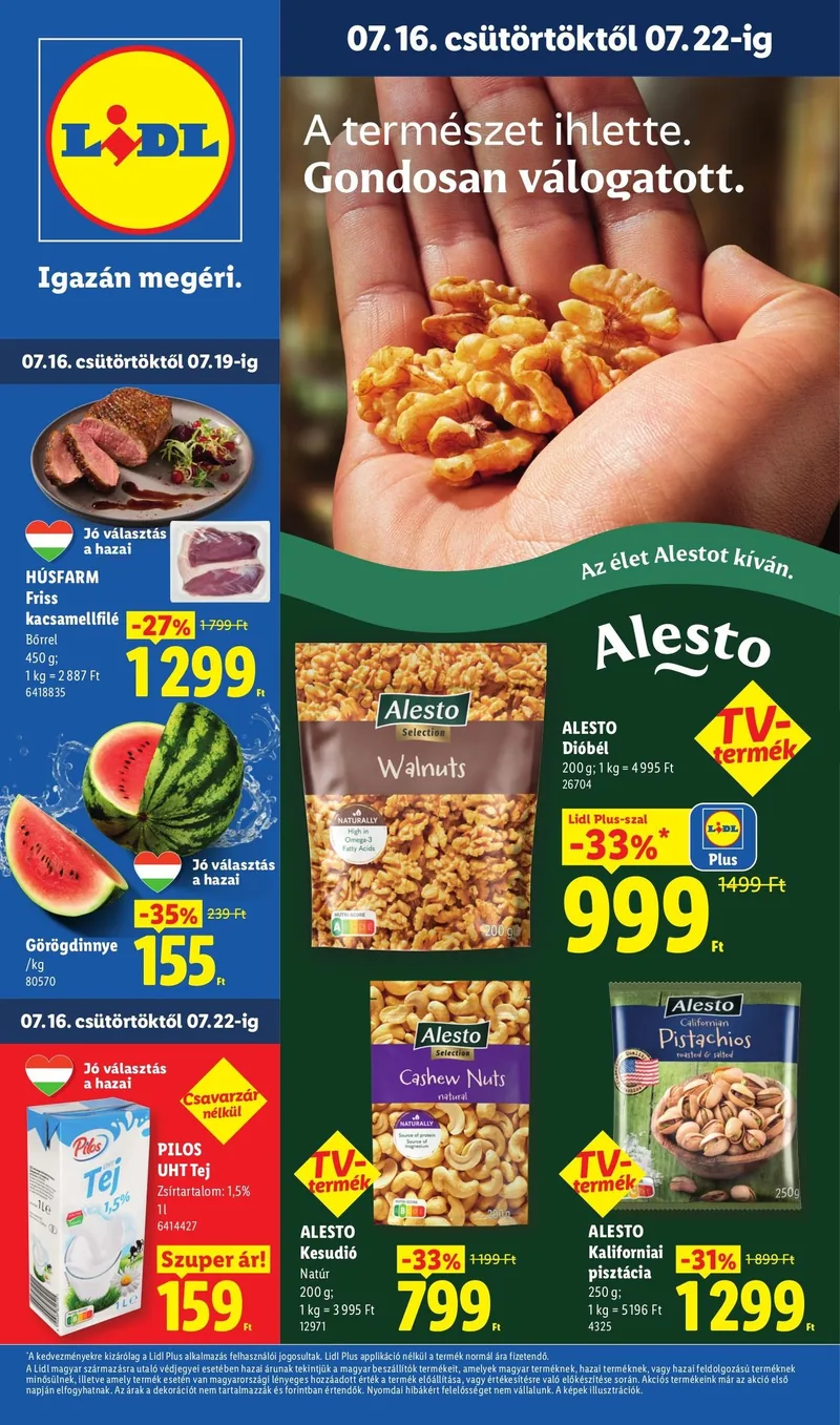 Lidl Akciós újság – 29. hét – címlap