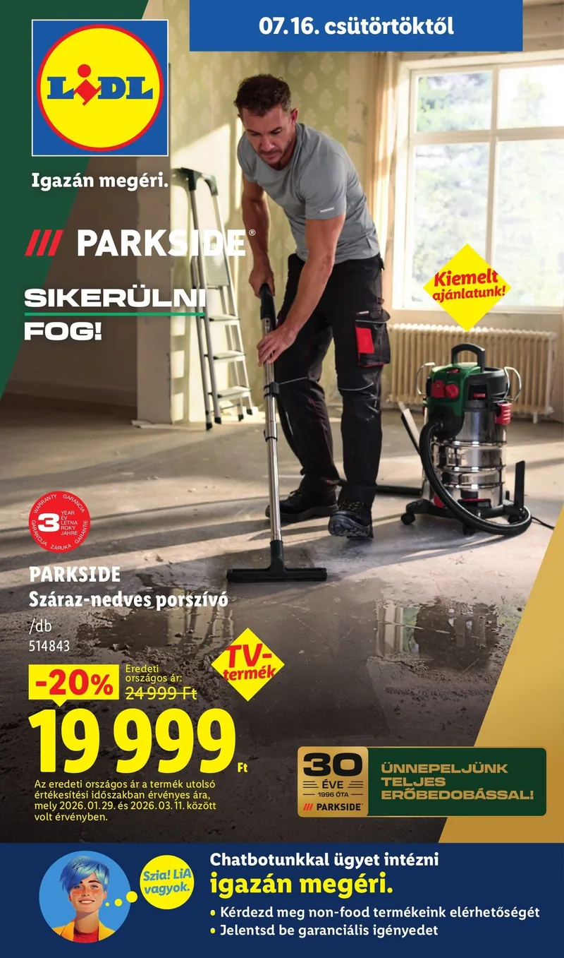 Lidl Nonfood kínálatunk - 29. hét – címlap