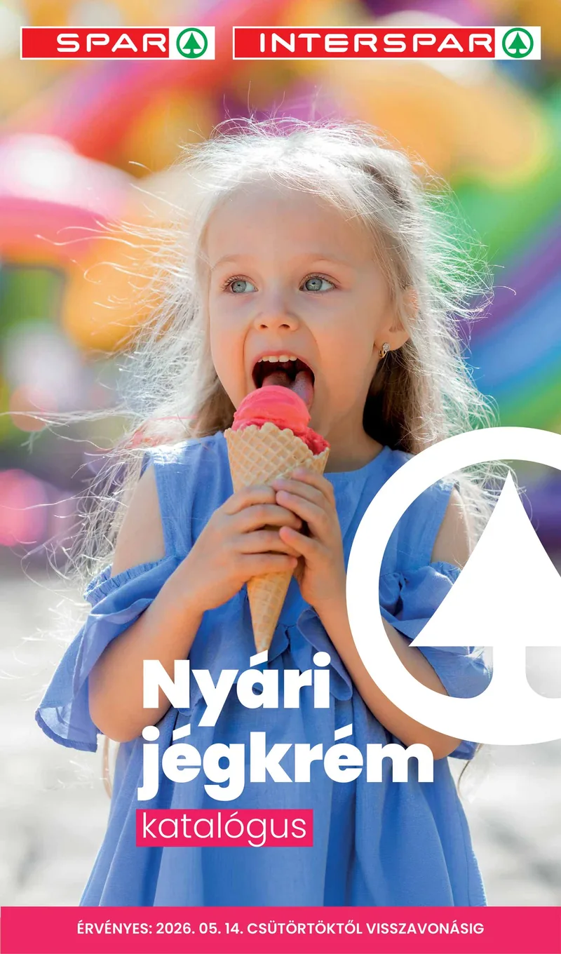SPAR SPAR Jégkrém katalógus – 05.14-től – címlap