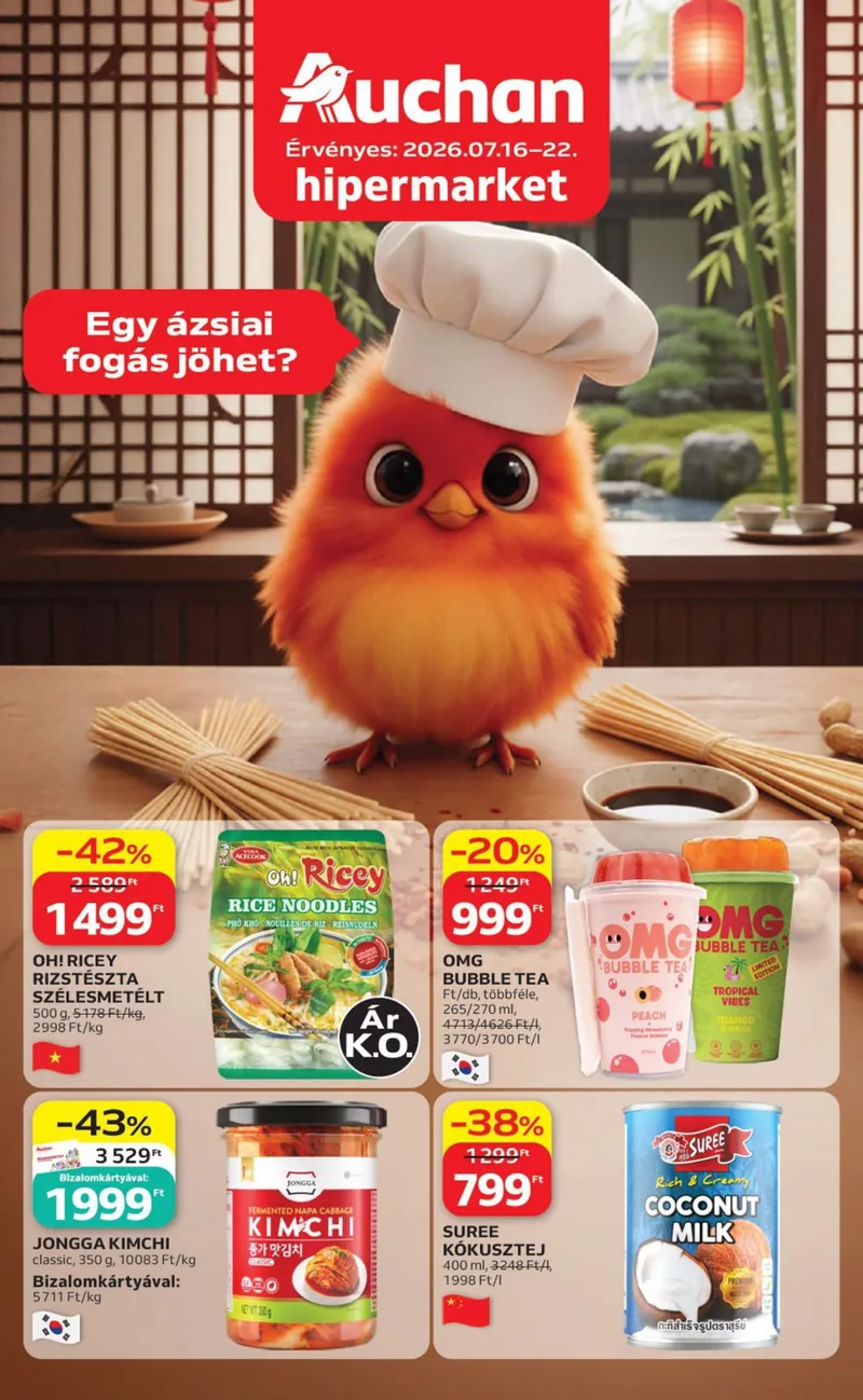Auchan Azsiai ajanlataink – címlap
