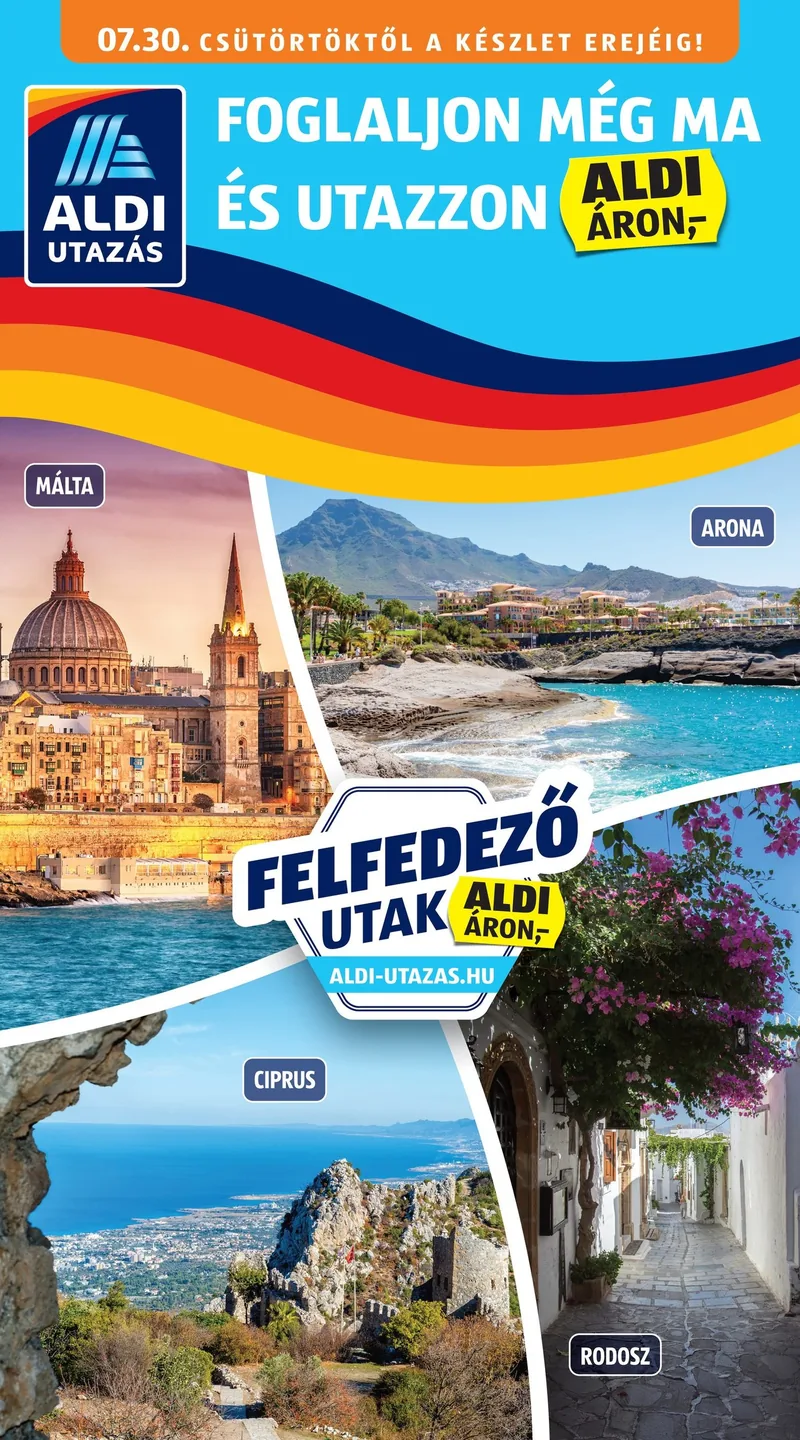 ALDI Utazás – 31. hét – címlap