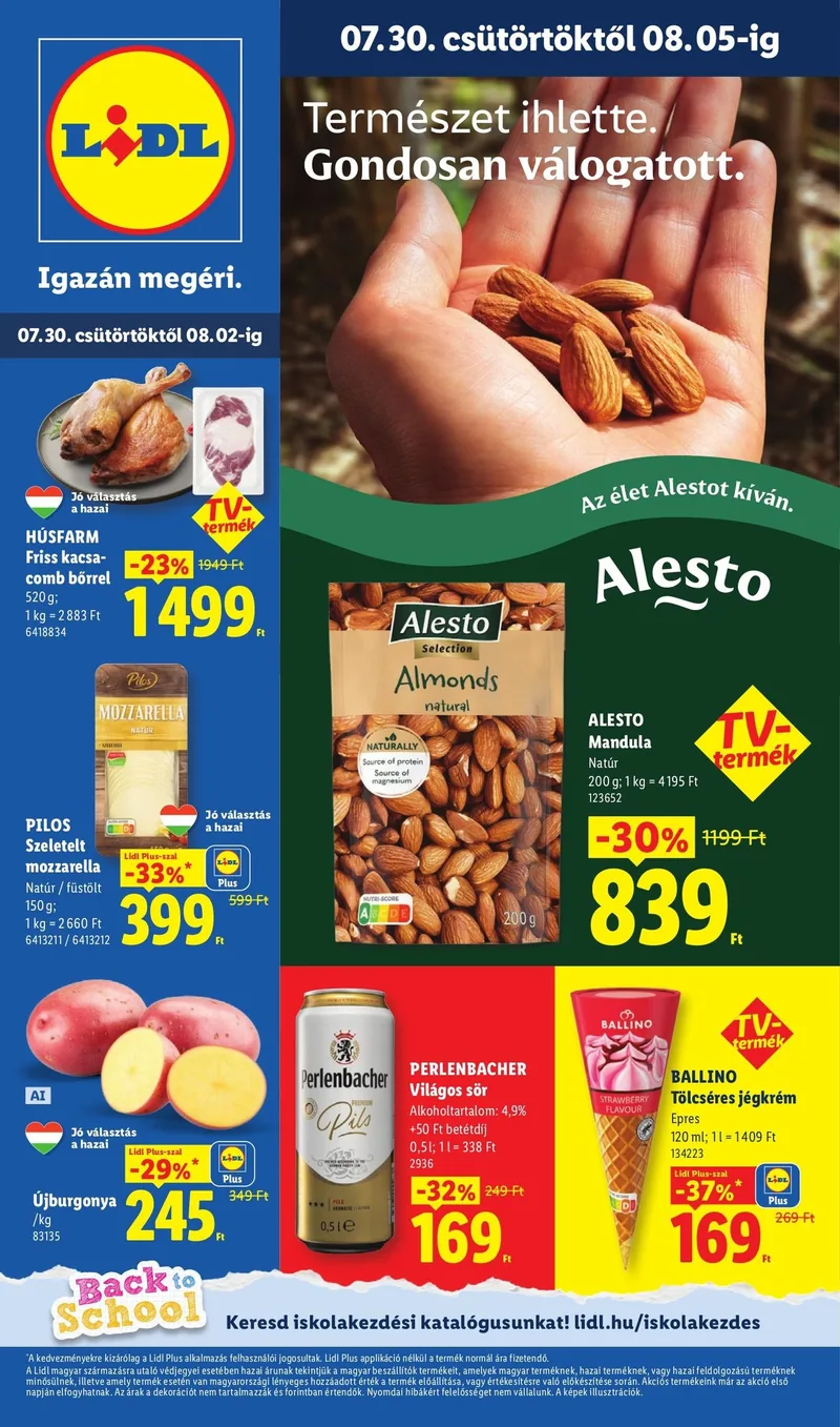 Lidl Akciós újság – 31. hét – címlap