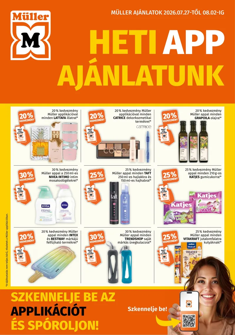 Müller Müller prospektus – címlap