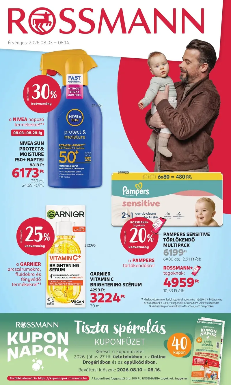 Rossmann Rossmann általános magazin – címlap