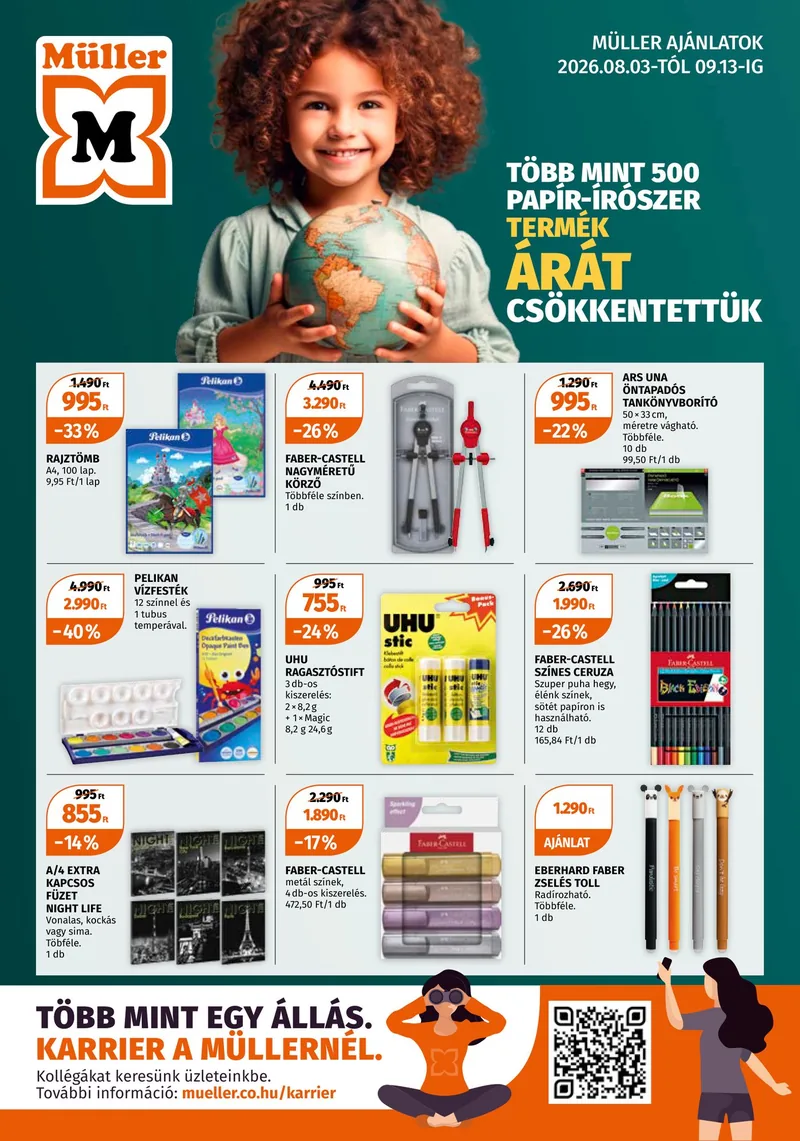 Müller Müller prospektus – címlap