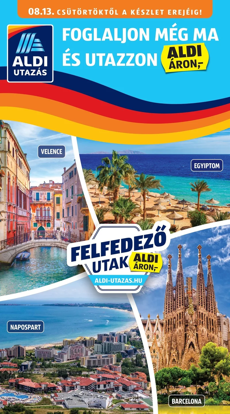 ALDI Utazás – 33. hét – címlap