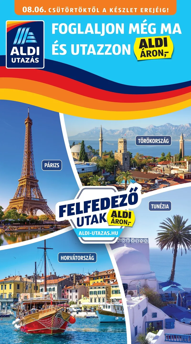 ALDI Utazás – 32. hét – címlap