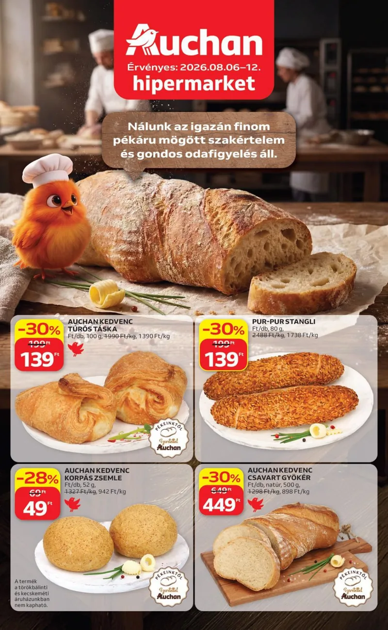 Auchan Pekseg ajanlataink – címlap