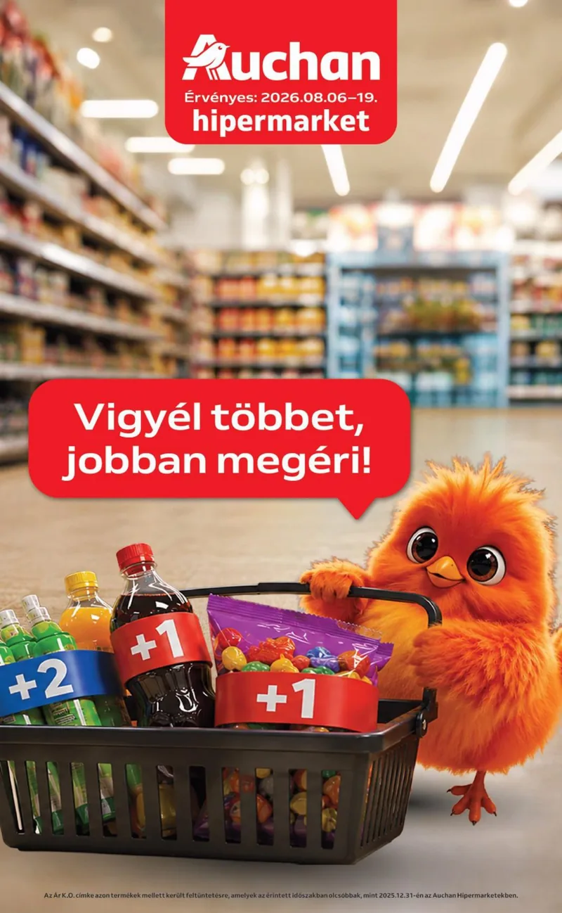 Auchan Mennyisegi ajanlataink – címlap