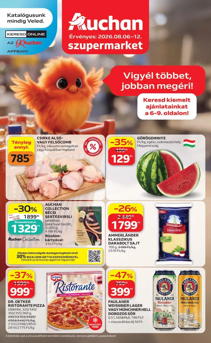 Auchan Heti szupermarket ajanlataink – címlap