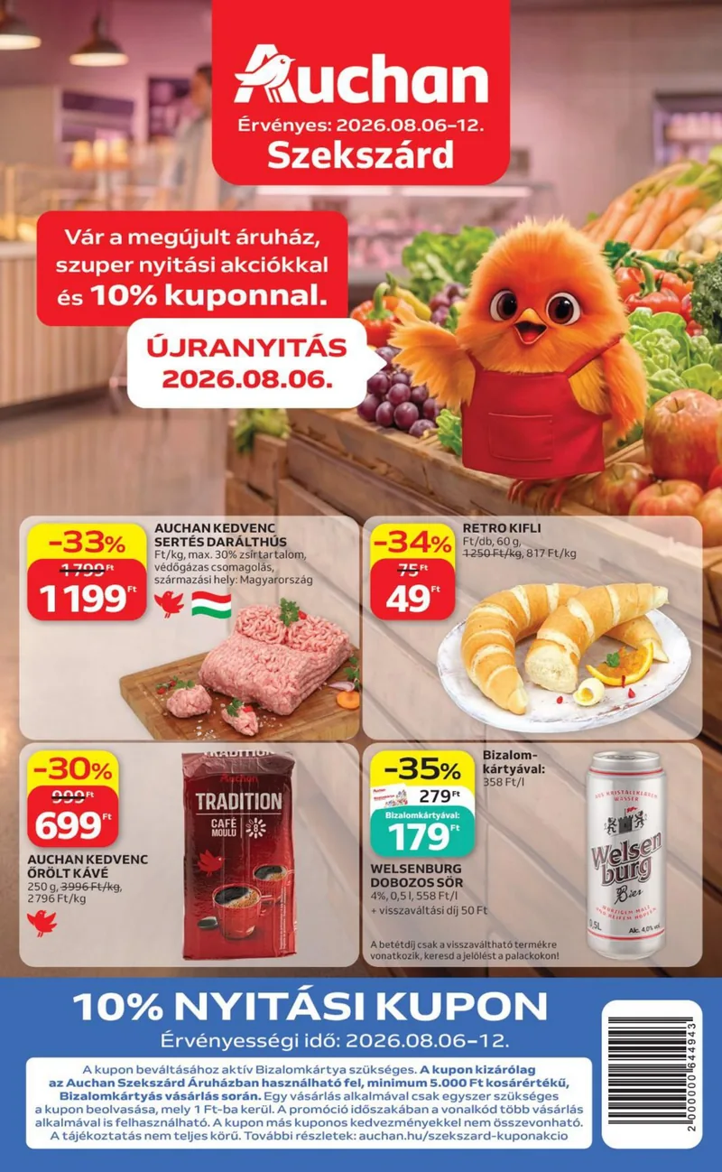Auchan Szekszardi nyitasi ajanlataink – címlap
