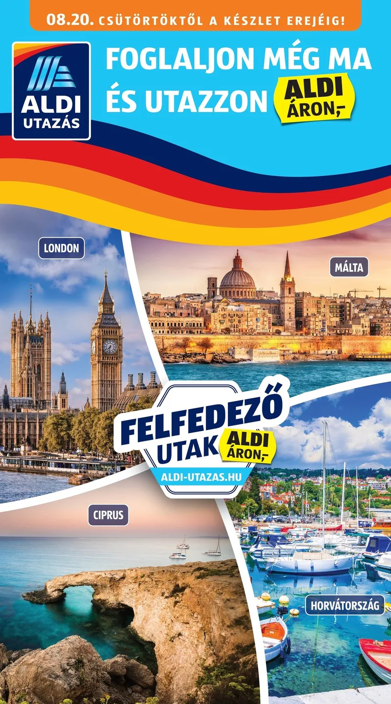 ALDI Utazás – 34. hét – címlap