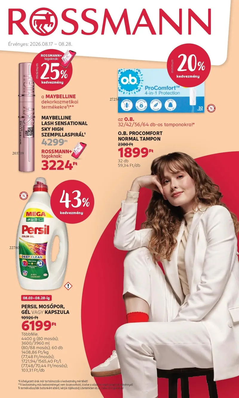 Rossmann Rossmann általános magazin – címlap