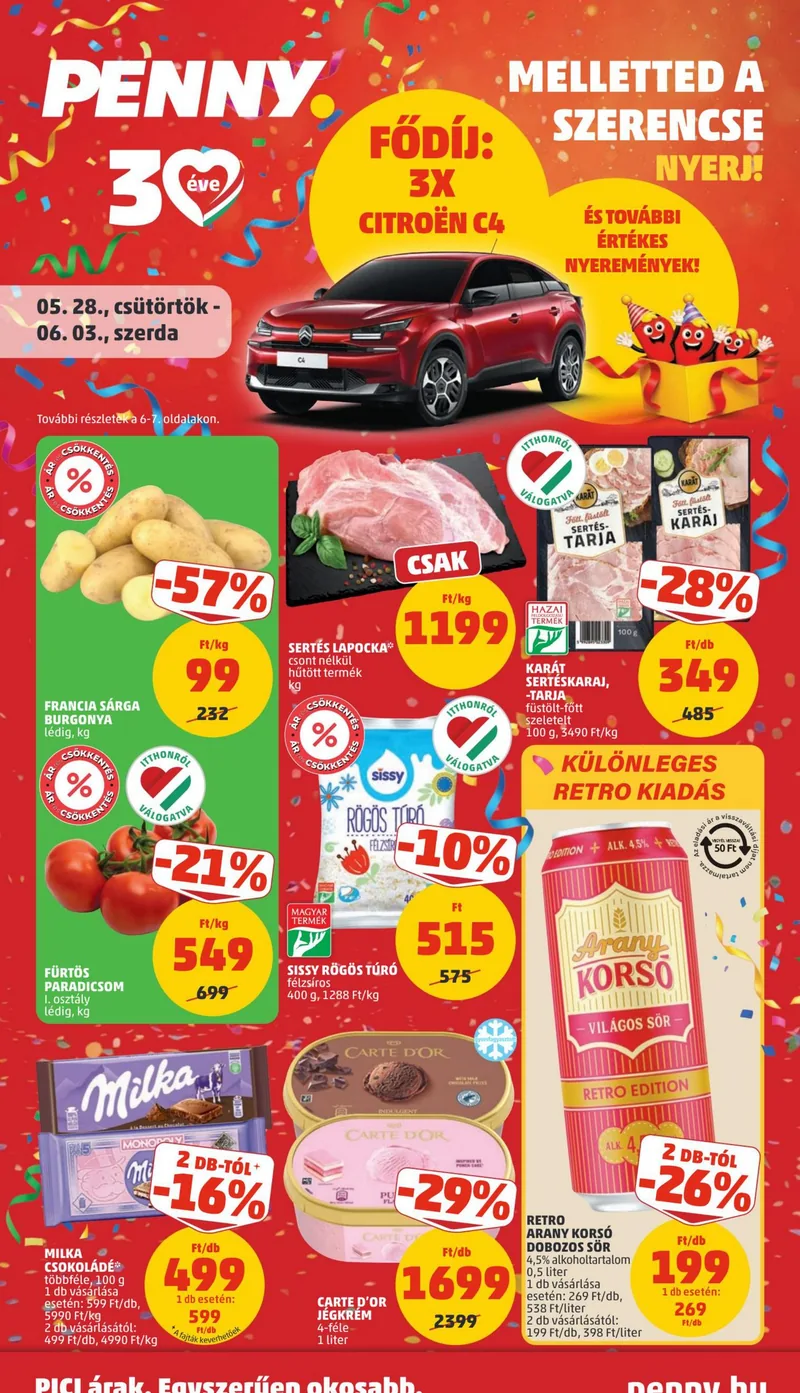 PENNY Penny reklámújság – 22. hét – címlap