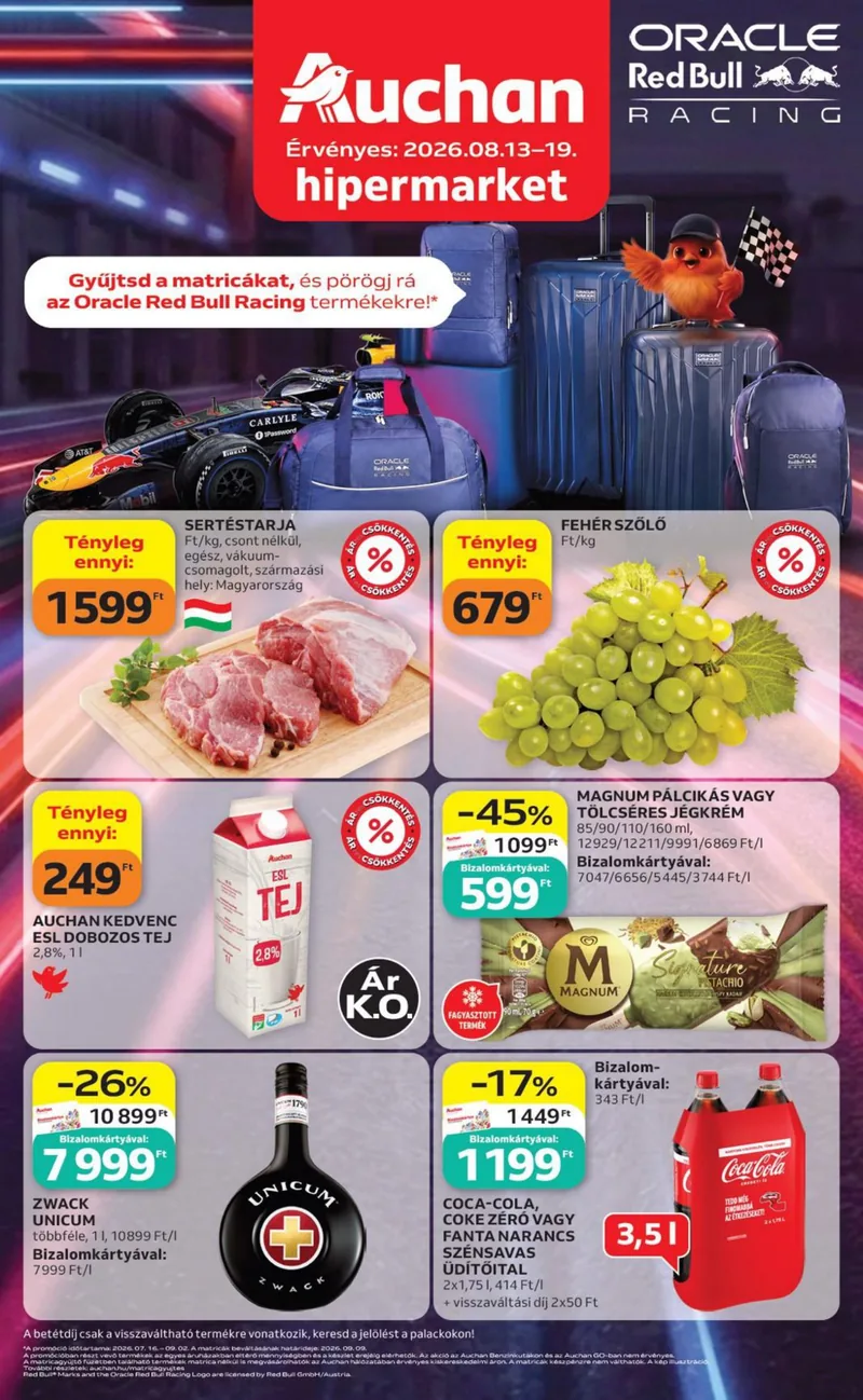 Auchan Heti hipermarket ajanlataink – címlap