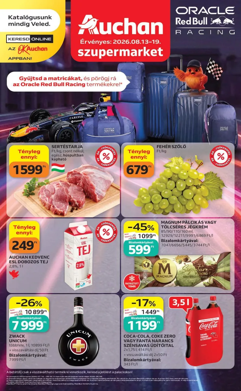 Auchan Heti szupermarket ajanlataink – címlap