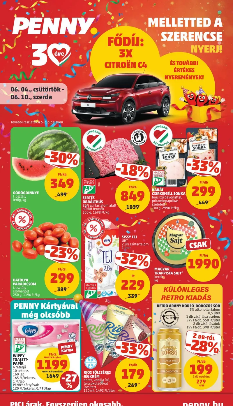PENNY Penny reklámújság – 23. hét – címlap