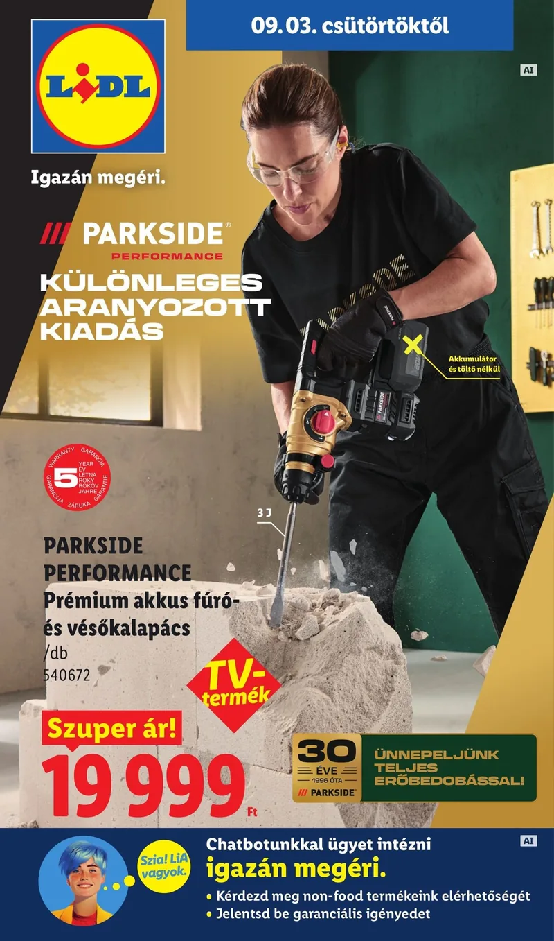 Lidl Nonfood kínálatunk - 36. hét – címlap