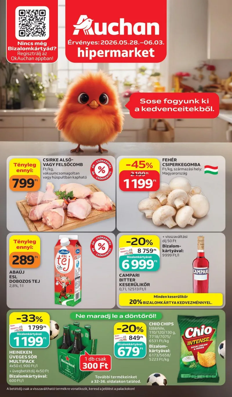 Auchan Heti hipermarket ajanlataink – címlap