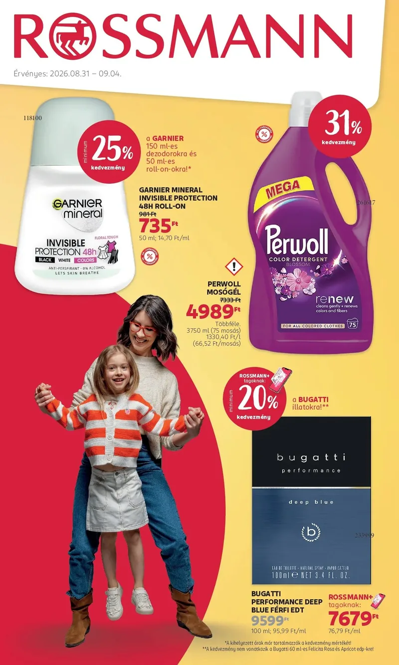 Rossmann Rossmann általános magazin – címlap