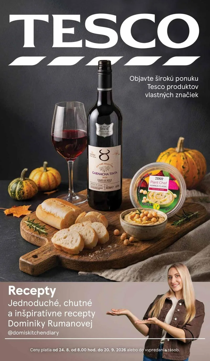 Tesco katalógus akciós újság – 35. hét – címlap