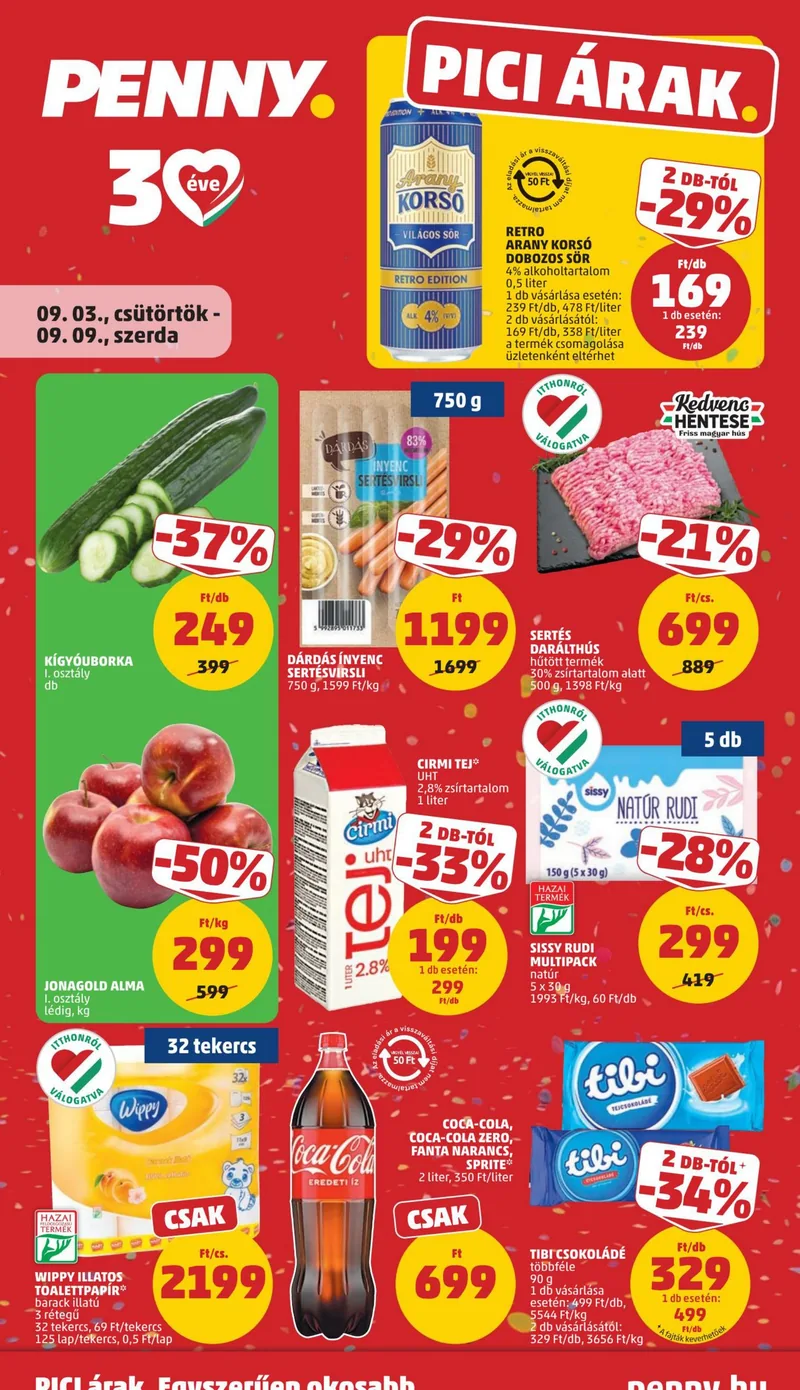 PENNY Penny reklámújság – 36. hét – címlap
