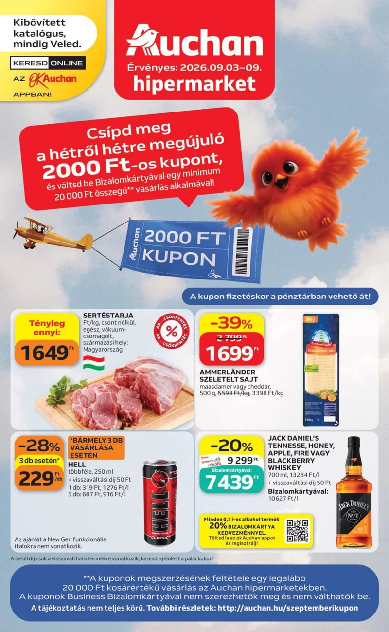 Auchan Heti hipermarket ajanlataink – címlap