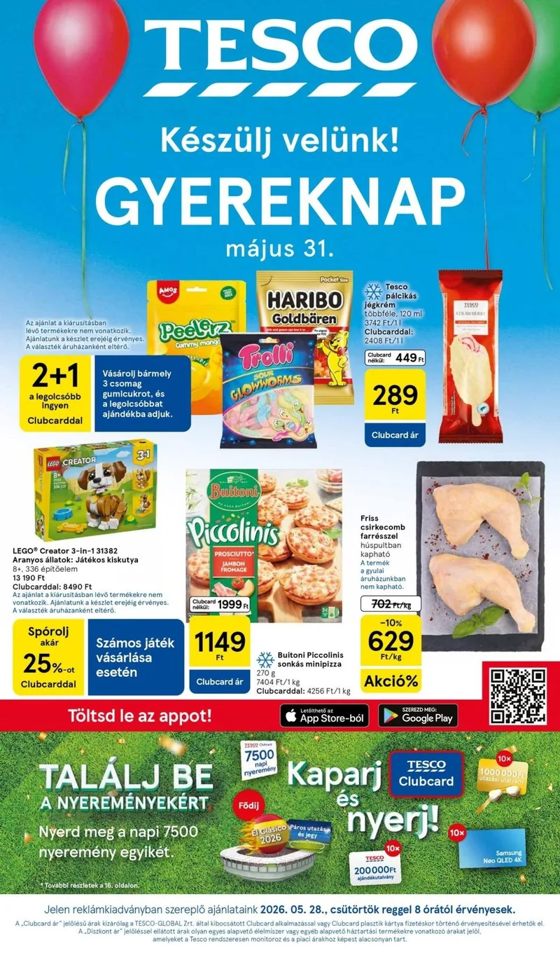 Tesco Tesco hipermarket akciós újság – 22. hét – címlap