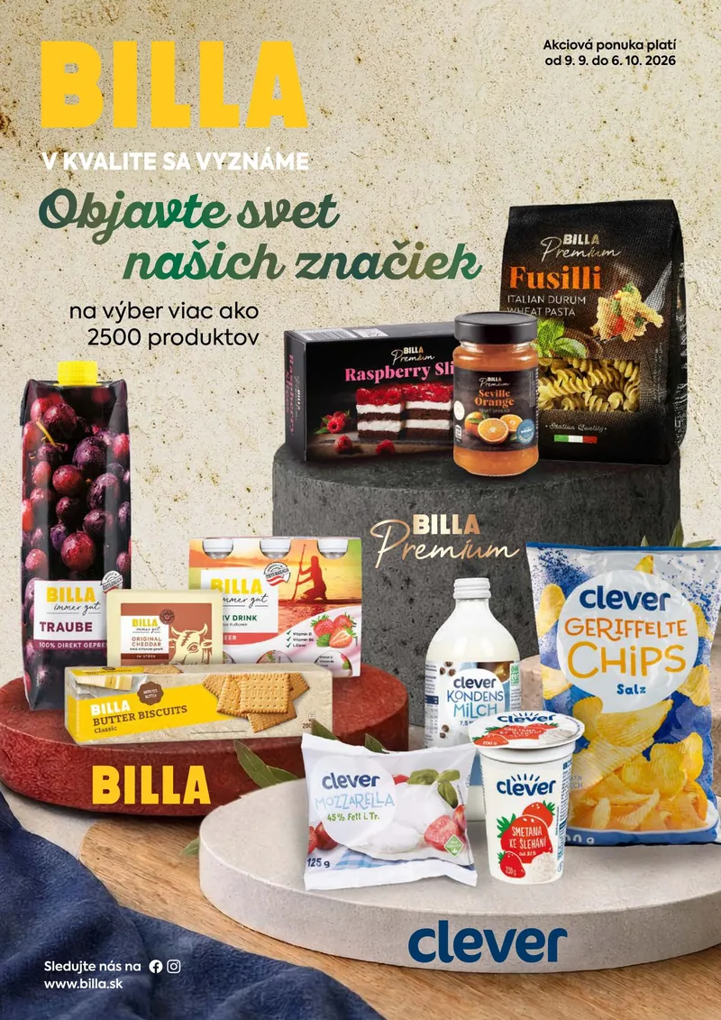 Katalog billa brands billa – címlap