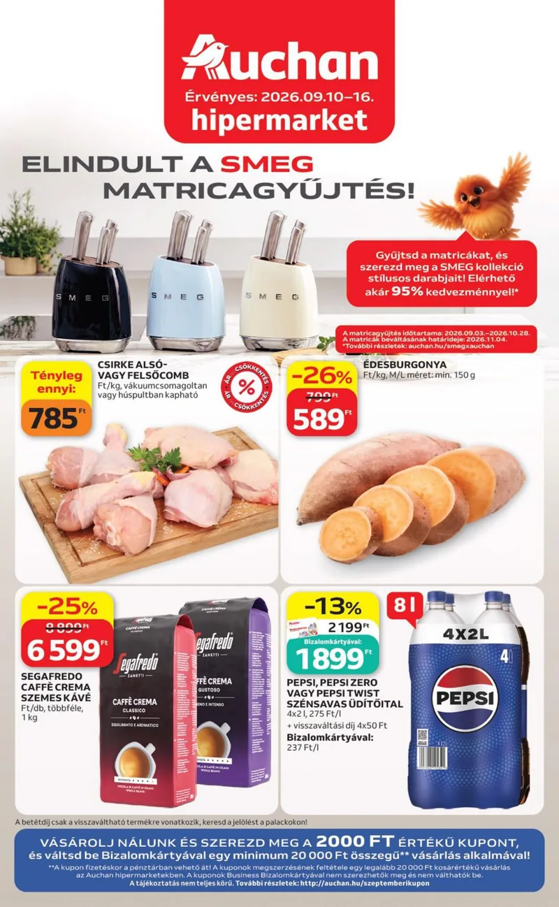 Auchan Heti hipermarket ajanlataink – címlap