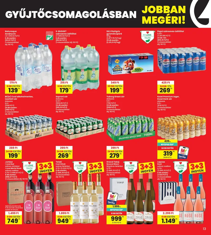 SPAR INTERSPAR szórólap – 09.24 - 09.30. – 13. oldal