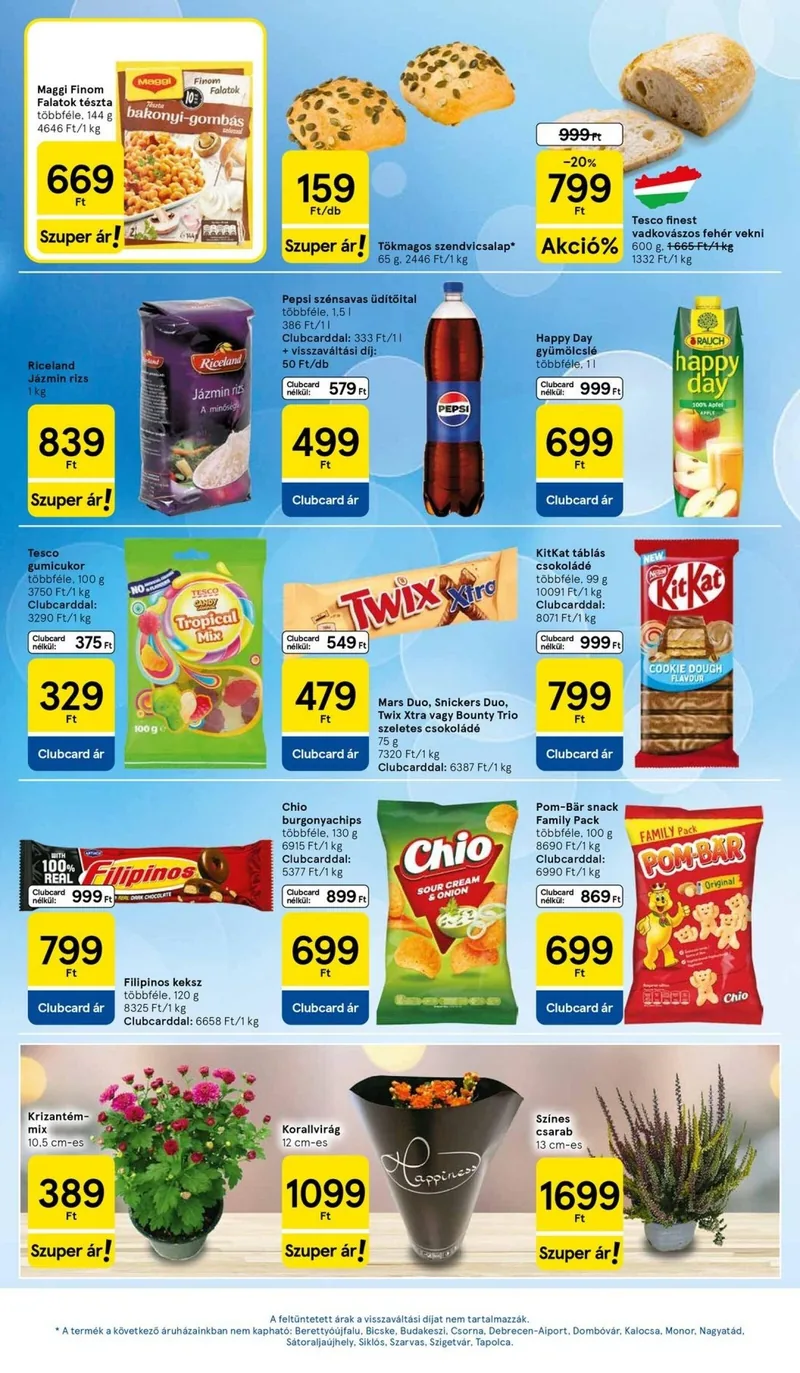 Tesco hipermarket akciós újság – 39. hét – 5. oldal