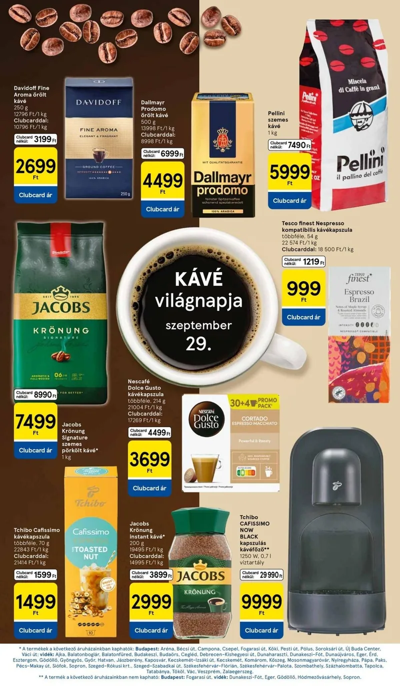 Tesco hipermarket akciós újság – 39. hét – 8. oldal