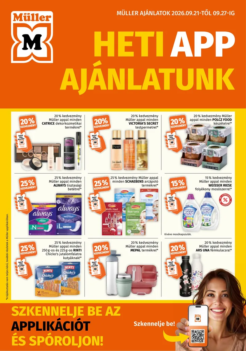 Müller Müller prospektus – címlap