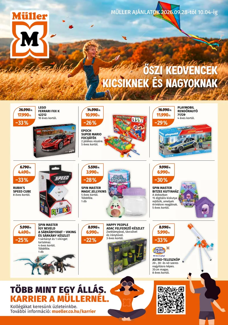 Müller Müller prospektus – címlap
