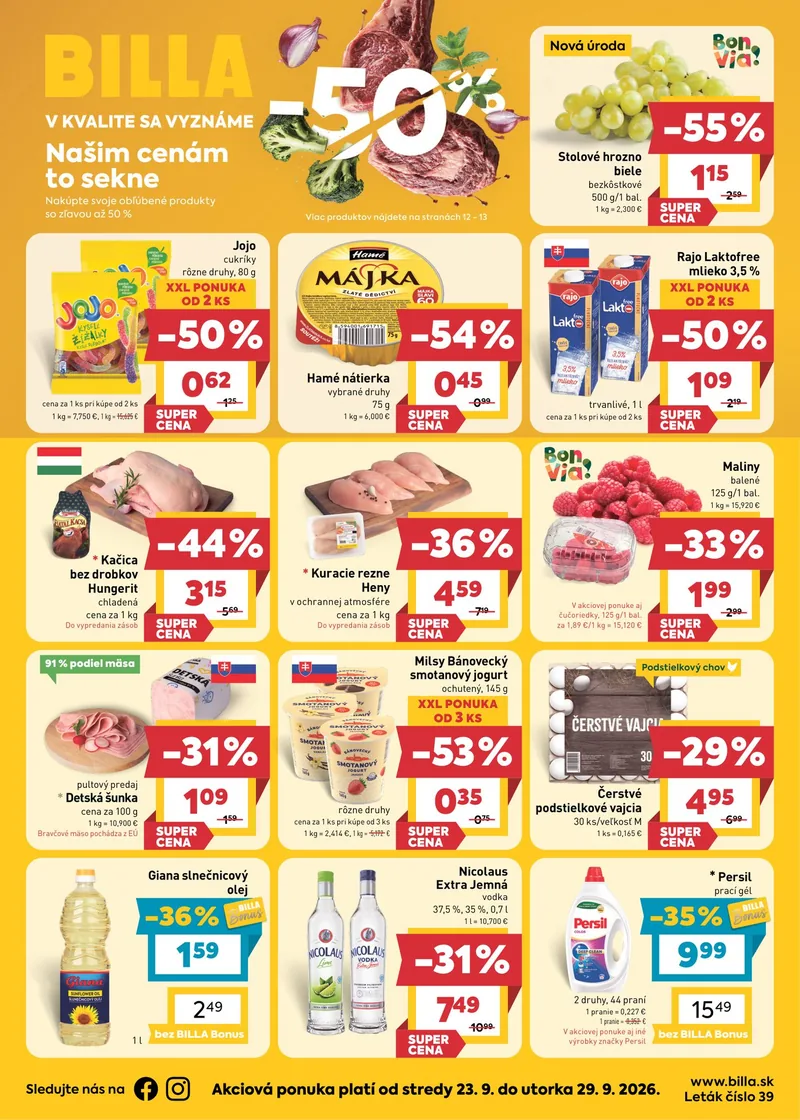 Akciós újság – címlap