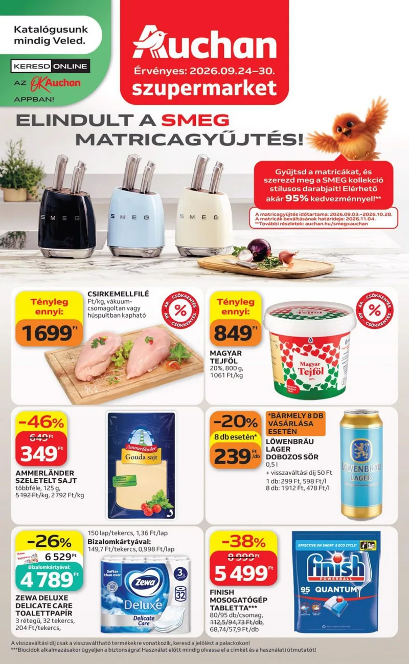 Auchan Heti szupermarket ajanlataink – címlap