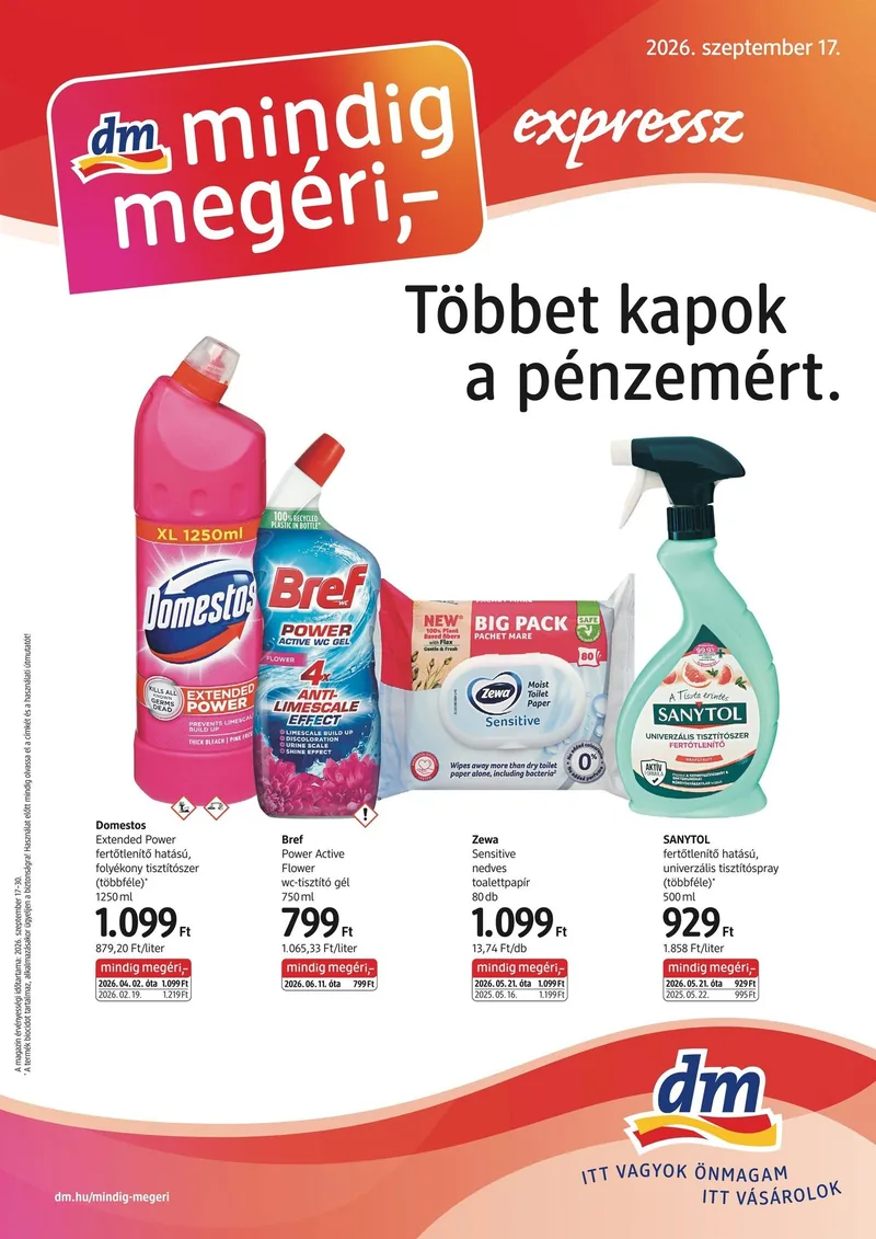 dm dm magazin expressz szeptember – címlap